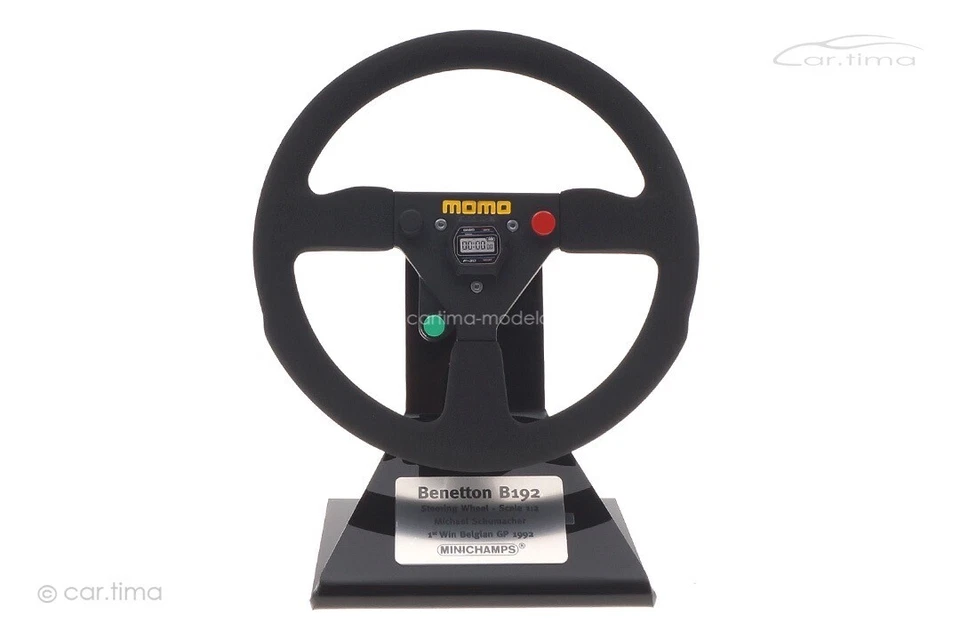 Benetton B192 1st Win Gp Belgium 1992 Michael Schumacher Steering Wheel/Steering - Image 2 of 3