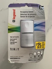 Legrand Pass&Seymour Occupancy Sensor White WSP250WCCV4