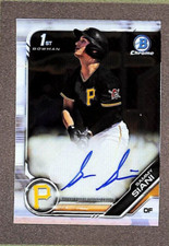 2019 Bowman Chrome Draft #CDA-SS Sammy SIani Prospect Auto - Pirates