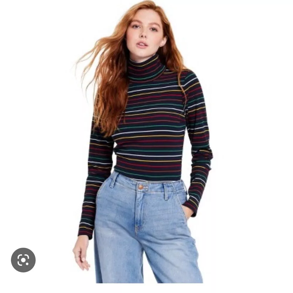 La Ligne X Target Striped Turtleneck Top NWT eBay