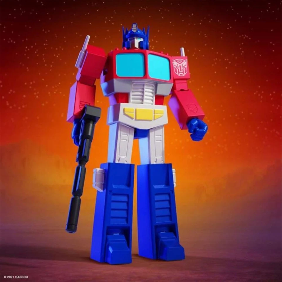 Transformers Ultimates Optimus Prime Original G1 Cartoon Wave 1 Figure Super7 - Image 2 of 4