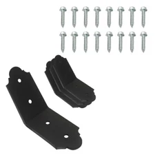 4pcs 135 Degree Inside Corner Mounting Bracket Metal Frame Connector Joint Set