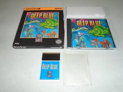 Deep Blue Complete CIB NEC TurboGrafx-16 game
