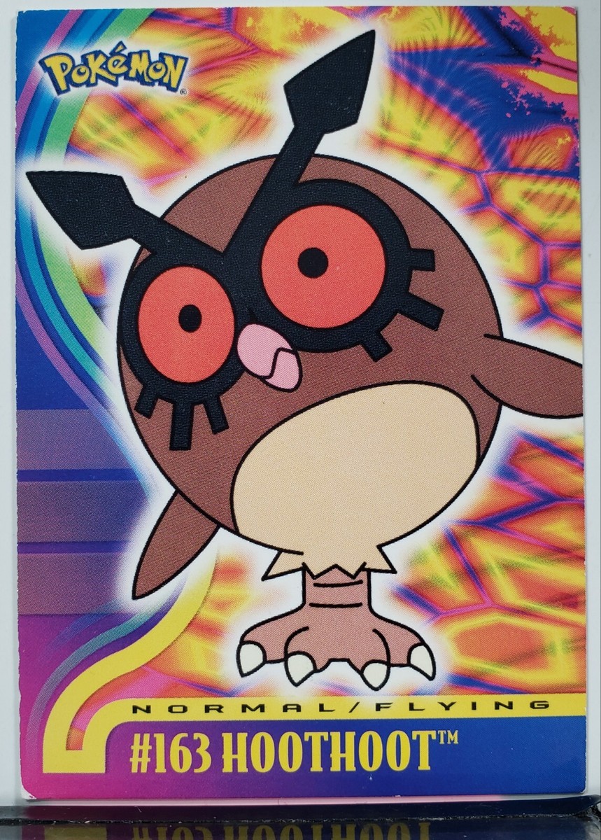 ポケモンカードゲーム YienThot Hoothoot # 163 - VLP - 1999 Topps Johto Series 1 Pokemon Card $2
