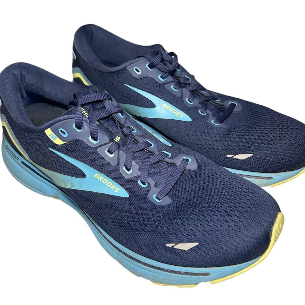 Brooks Ghost 15 Shoes Mens Size 12 Blue Sneakers Running  display picture 3