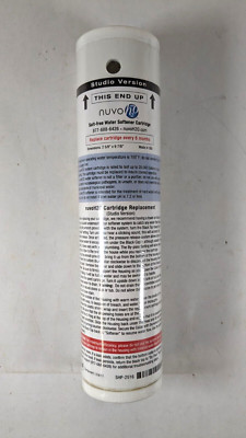 NuvoH2O Home Salt Free Water Softener Replacement Cartridge -Pack of 1