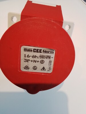 Bals CEE Norm 16- 6h Wand Steckdose 5 Polig Typ 1330   220/380V -240-415V  3P+N