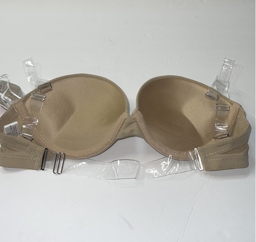 Super Push Up Multi-way Bra Clear Back Invisible Strap. Sz 30A to 36A. - Picture 68 of 72