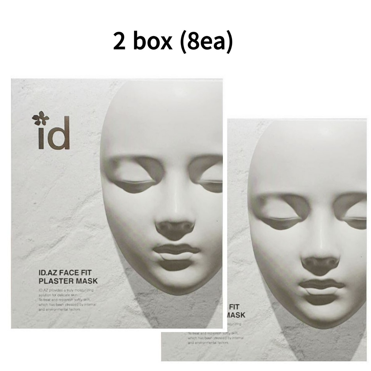 ID AZ Face Fit Plaster Mask 20g x 4ea Special Home Care Luxury