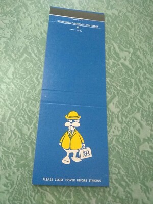Vintage Matchbook  Collectible Ephemera L3 Ann arbor Michigan Beaver business