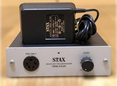 STAX SRM-252A Electrostatic Headphone Driver Amplifier Energizer Tested