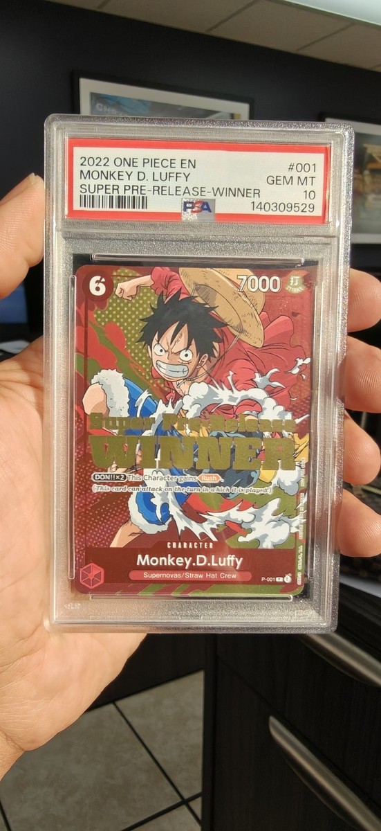 ONE PIECE カードゲーム Pre-Release Winner 海外 Monkey.D.Luffy (Super Pre-Release) [Winner] P-001 One Piece