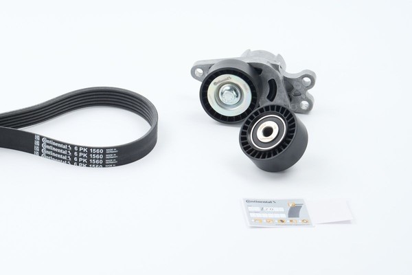 Neu - Continental Ctam 6PK1560K1 Keilrippenriemensatz FüR CitroËN Peugeot-image