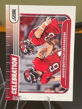 2024 Panini Score Football Baker Mayfield-#C-BMD Celebration. TB Buccaneers