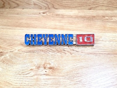 1971-1972 Chevrolet Cheyenne 10 - Emblem - Original - Vintage - Made in USA