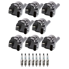 Denso 8 Ignition Coil 8 Iridium Spark Plugs Kit For Avalanche Caprice Tahoe V8