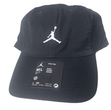 Air Jordan Jumpman Club Cap Hat Black M/L Adult Adjustable Strapback