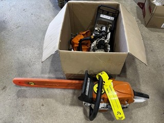 2 x Stihl Ms291 Motorsägen Ersatzteile oder Reparatur