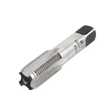 G 1/4-19 BSP 55 Degree Pipe Thread 4 Straight Flutes High Speed Steel Plug Taps