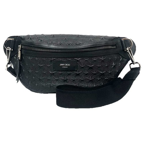 JIMMY CHOO YORK crossbody bag YORK EMG 204 BLACK star embossed Jimmy Choo bag