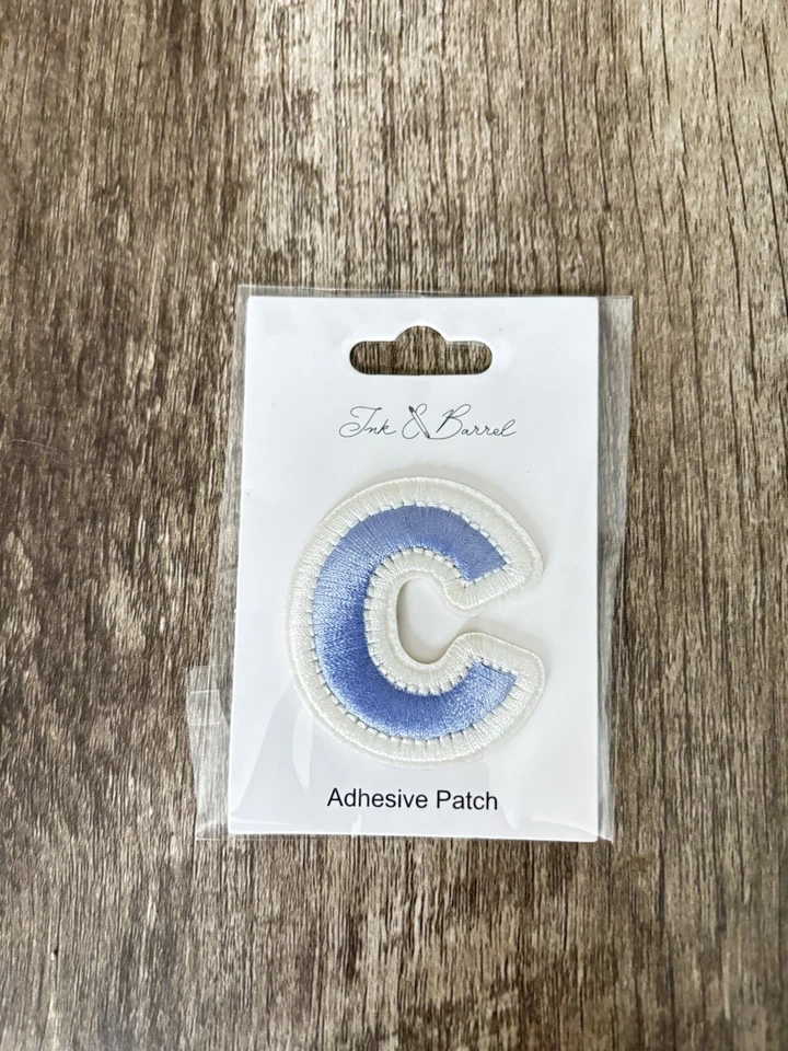 Ink & Barrel Self-Adhesive Letter Patches Crafts Sewing Monogram - Image 3 of 4