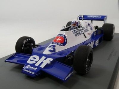 Spark Tyrrell 008 #3 Didier Pironi Monaco GP 1978 1/18 18S721