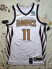 Trae Young Authentic Atlanta Hawks Nike 18-19 City Edition Jersey Sz48