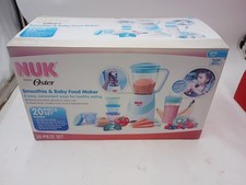 BRAND NEW NUK 02-U-62109 REV A BLENDER SMOOTHIE  BABY FOOD MAKER 20 PIECE SET
