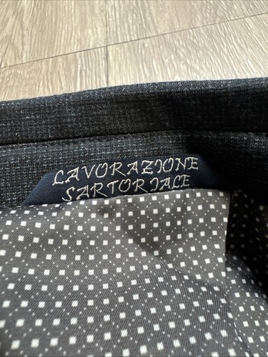 Blazer ZANETTI Unconstructed Hombres XXL 46 Nuevo Verano Viaje Deporte Abrigo Chaqueta $495 - Imagen 13 de 13
