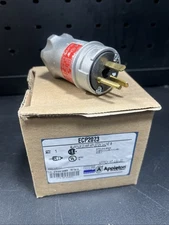 Emerson ECP2023 Appleton Straight Blade, Hazardous Area Plug 20A, 125V