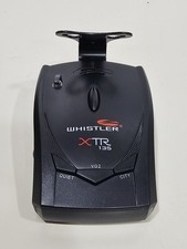 Whistler XTR135 Laser Radar Detector NO Power Cord TESTED