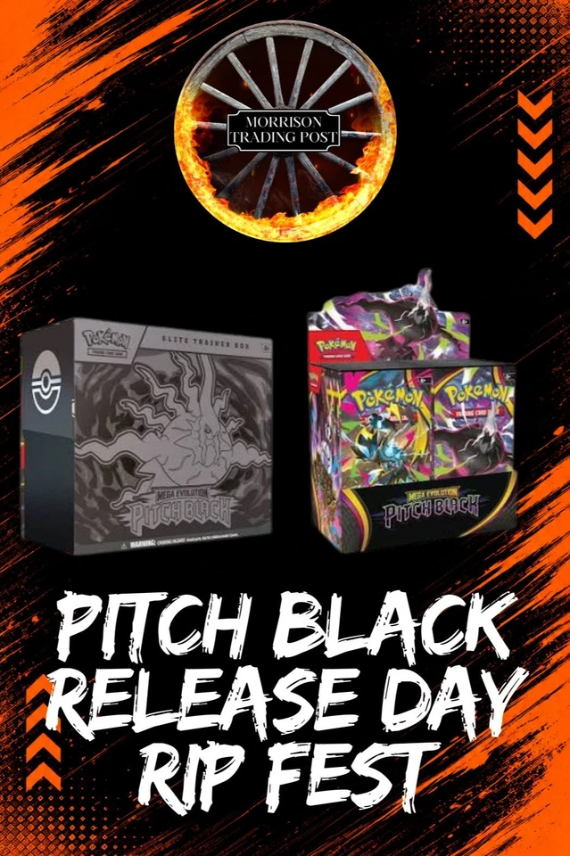 POKEMON PITCH BLACK RELEASE DAY RIP FEST!!!!!