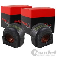 2X Metzger 16Mm Stabilager Hinten Beidseitig Passend FÜR Mini Mini Links+Rechts