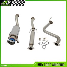 Ss Exhaust System 4.5 Burnt Tip Muffler For 93-97 Honda Del Sol Eg1eg2 Ss Exhaust System 4.5 Burnt Tip Muffler For 93-97 Honda Del Sol Eg1eg2