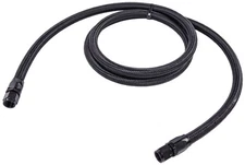 JEGS 120616 Pro-Flo 200 Hose Assembly -6 AN x 6 ft. Long Black Straight Female H