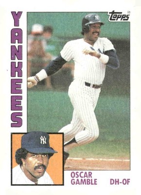 1984 Topps #512 Oscar Gamble