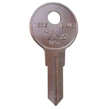 Kaba Ilco 1676-Bau3 Key Blank, Brass, 1676-Bau3, Pk10