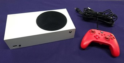 Microsoft Xbox Series S 512GB Model 1883 w/ Aftermarket Red Controller! GREAT!