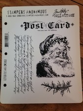 Tim Holtz Stamps LETTER TO SANTA CMS053 Stampers Anonymous