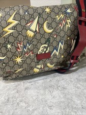 Gucci Supreme GG Canvas Space Rocket Baby Diaper Bag