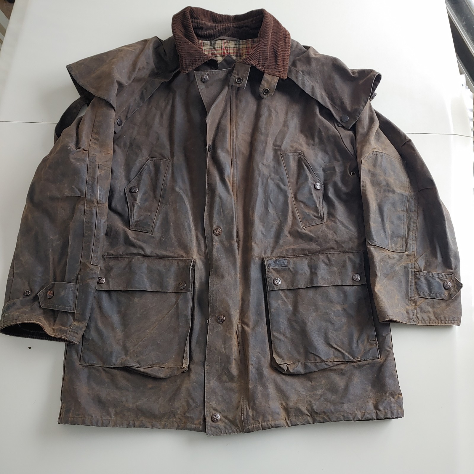 Outback Trading Company Oilskin Jacket Mens