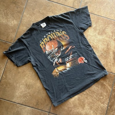 90s Salem Sportsware Cleveland Browns Single Stitch NFL Foootball Shirt USA Made