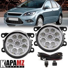 For Ford Focus 2008-2014 Led Front Bumper Fog Lights Lamps W Bulbs Wiring Kit For Ford Focus 2008-2014 Led Front Bumper Fog Lights Lamps W Bulbs Wiring Kit