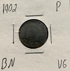 1902 Indian Head Cent coin in VG