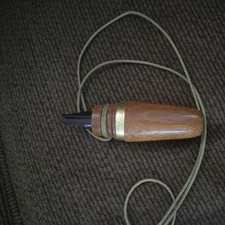 Vintage Sears CROW Game CALL Black Walnut