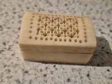 Carved Bone Box