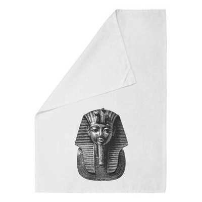 Geschirrtuch/Geschirrtuch 'Ägyptischer Pharao Frontansicht' weiß Baumwolle (TW00075683)