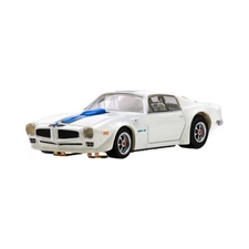 HRP Afx Racing 1970 Firebird Transam White/ Blue Ho Scale Slot Car