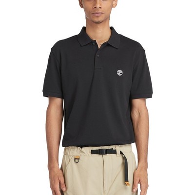 Timberland Polohemd für Herren Merrymeeting River Schwarz
