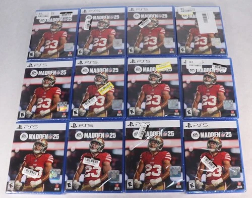 Lot of 12 Playstation 5 PS5 EA Sports Madden 25 New READ AD!